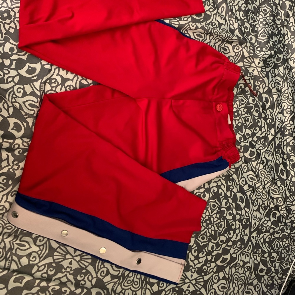 Forever 21 stretchy tear away pants